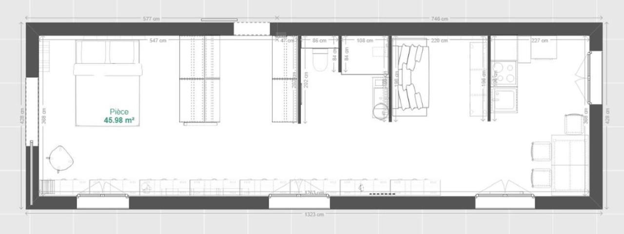 Le 505 Apartment Saint-Jean-d'Avelanne Bagian luar foto